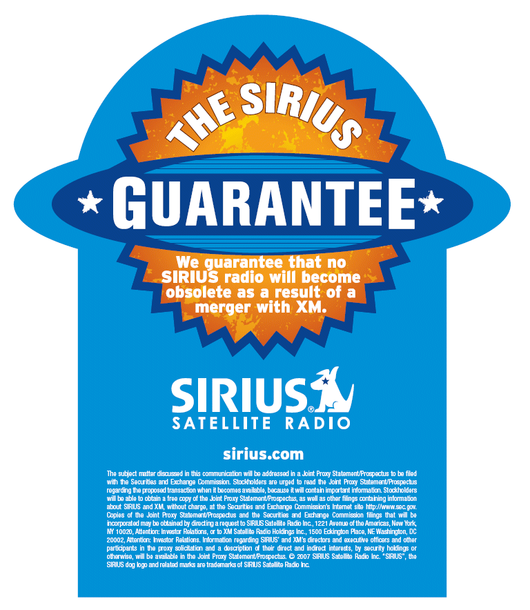 (SIRIUS RADIO CM 4)